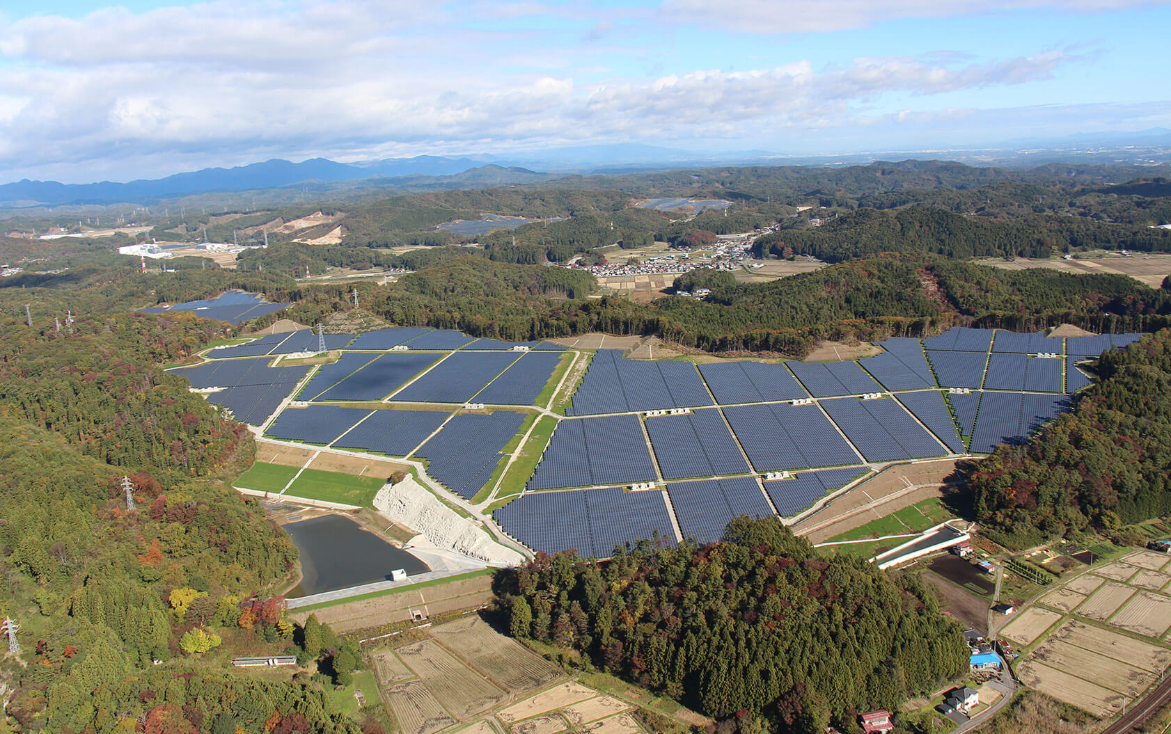 ビッククリーンエネルギー白河発電所 写真